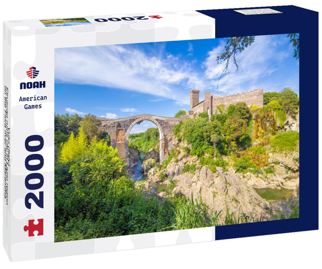 Noah Jigsaw Puzzle Vulci (Italy) - Etruscan ruins city in Lazio region, on the Fiora river and Maramma countryside 2000 pieces