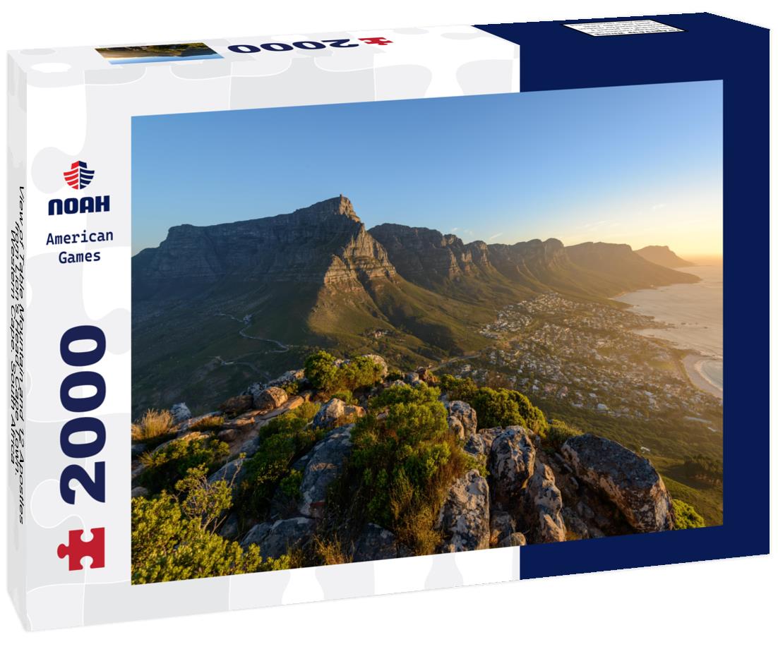 Noah Jigsaw Puzzle View of Table Mountain and 12 Apostles from Lion's Head. Cape Town. Western Cape. South Africa 2000 pieces