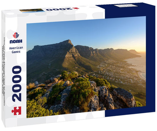 Noah Jigsaw Puzzle View of Table Mountain and 12 Apostles from Lion's Head. Cape Town. Western Cape. South Africa 2000 pieces