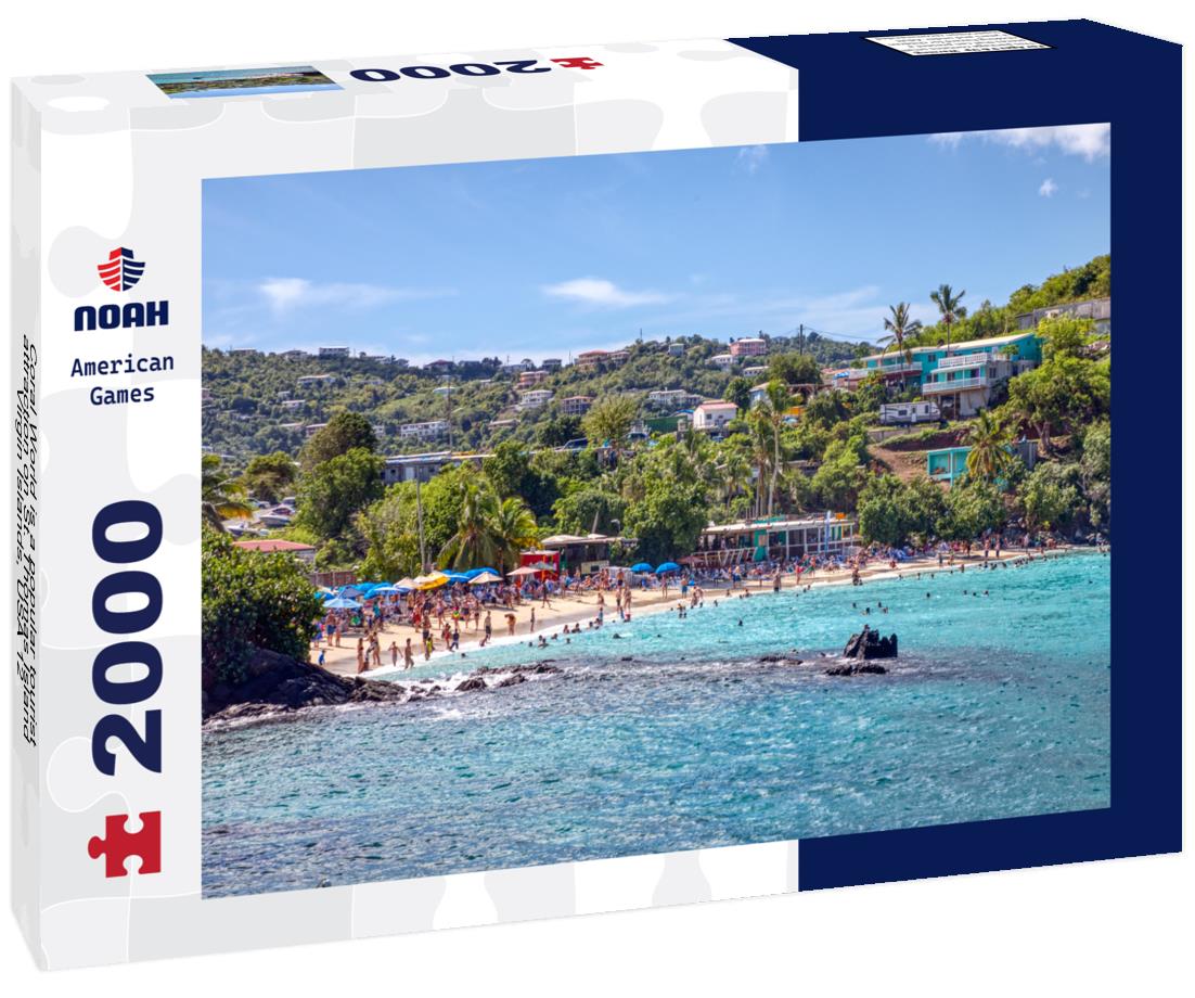 Noah Jigsaw Puzzle Coral World is a popular tourist attraction on St. Thomas Island, Virgin Islands, USA 12-24-19 2000 pieces