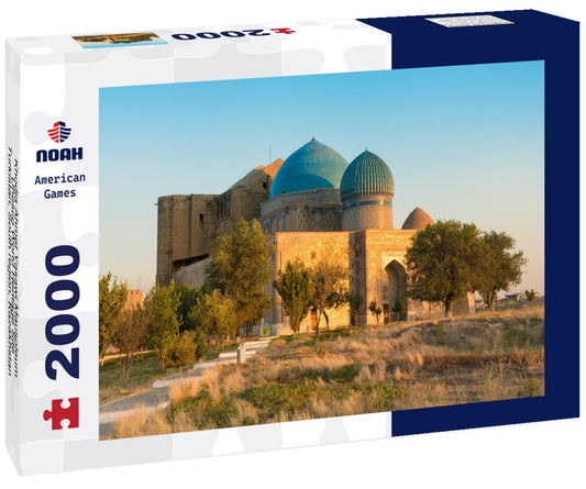 Noah Jigsaw Puzzle Khodja Ahmet Yasawi Mausoleum, Unesco World Heritage Site, Turkistan, South region, Kazakhstan 2000 pieces