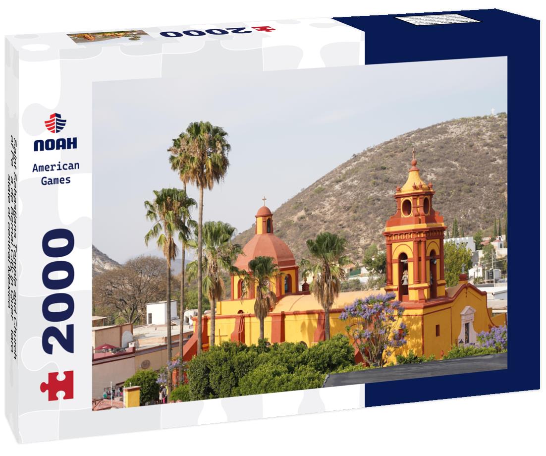 Noah Jigsaw Puzzle Saint Sebastians Temple and Church of Peña de Bernal City in Querétaro state of central Mexico 2000 pieces