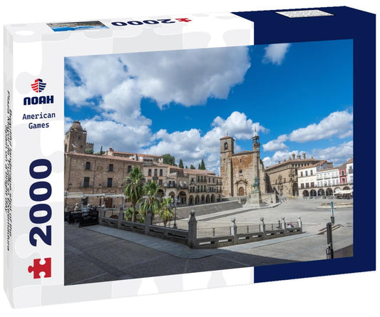Noah Jigsaw Puzzle Beautiful landscape shot of the Plaza Mayor de Trujillo in Extremadura, Spain on a bright day 2000 pieces
