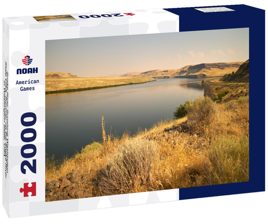 Noah Jigsaw Puzzle Snake River Sunshine Washington State USA. Summer on the Snake River in Washington State, USA 2000 pieces