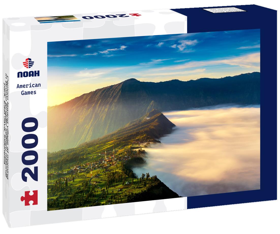 Noah Jigsaw Puzzle Cemoro lawang village at morning in Bromo tengger semeru national park, East Java, Indonesia 2000 pieces