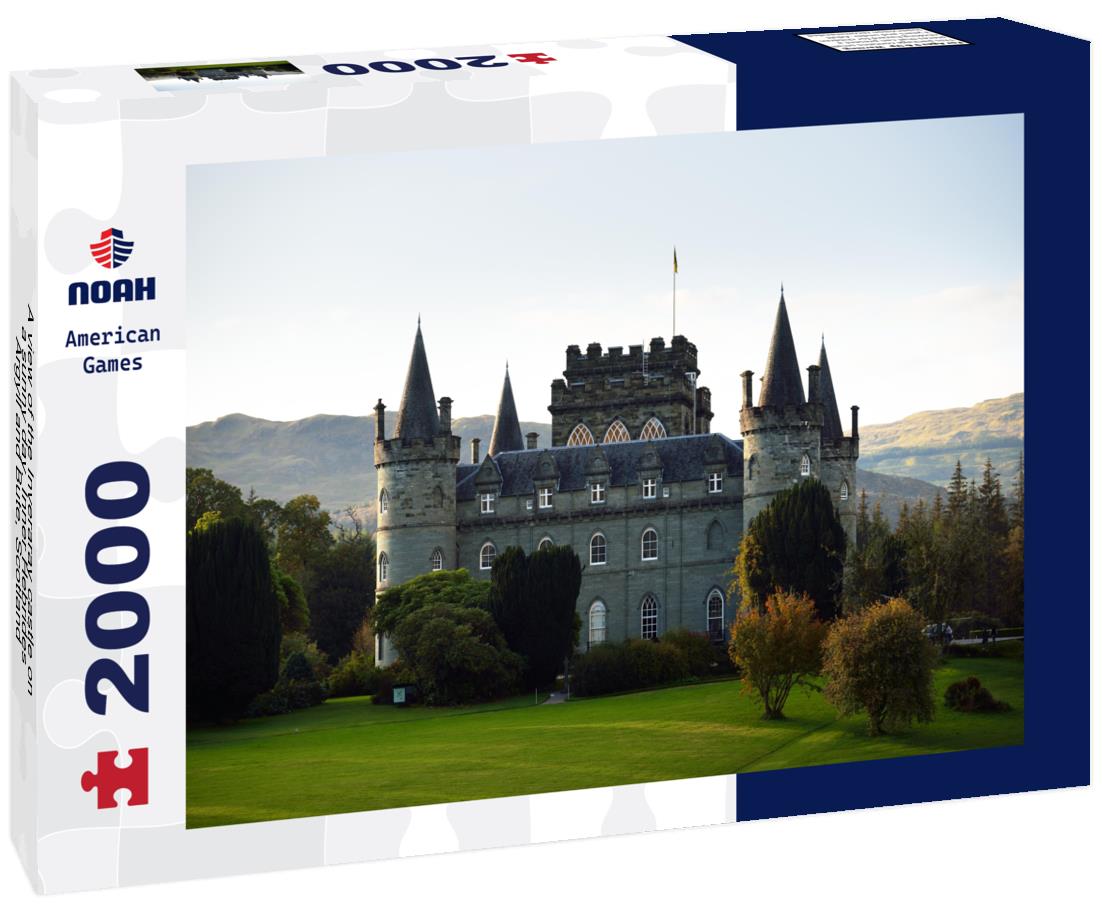 Noah Jigsaw Puzzle A view of the Inveraray castle on a sunny day. Inner Hebrides, Argyll and Bute, Scotland, UK 2000 pieces