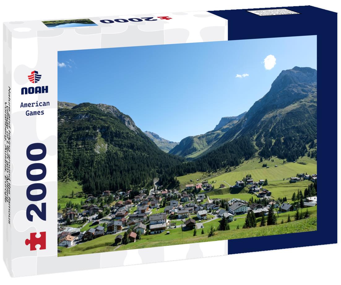 Noah Jigsaw Puzzle Nature and hiking around the famous village of Lech am Arlberg, Vorarlberg, Austria, Europe 2000 pieces