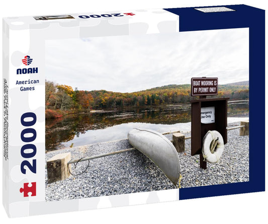 Noah Jigsaw Puzzle Laurel Lake Recreational Area in Pine Grove Furnace State Park in Pennsylvania during fall 2000 pieces