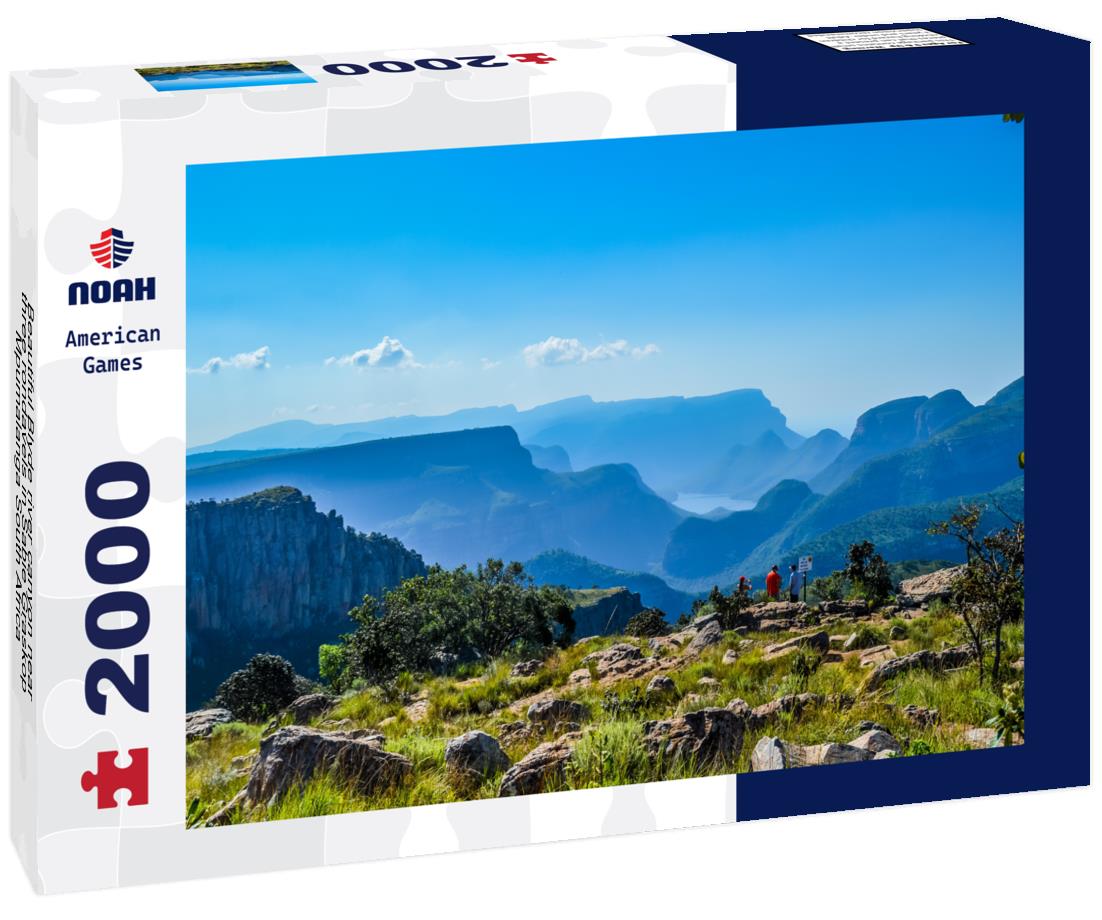 Noah Jigsaw Puzzle Beautiful Blyde river canyon near three rondavels in Sabie Graskop Mpumalanga South Africa 2000 pieces