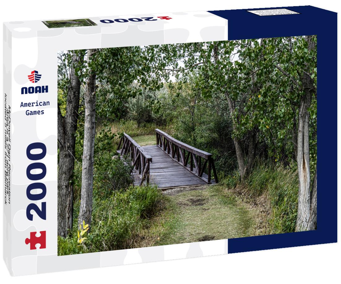 Noah Jigsaw Puzzle McDowell Dam Recreation Area is a 271 acre park located 5 miles from Bismarck North Dakota 2000 pieces