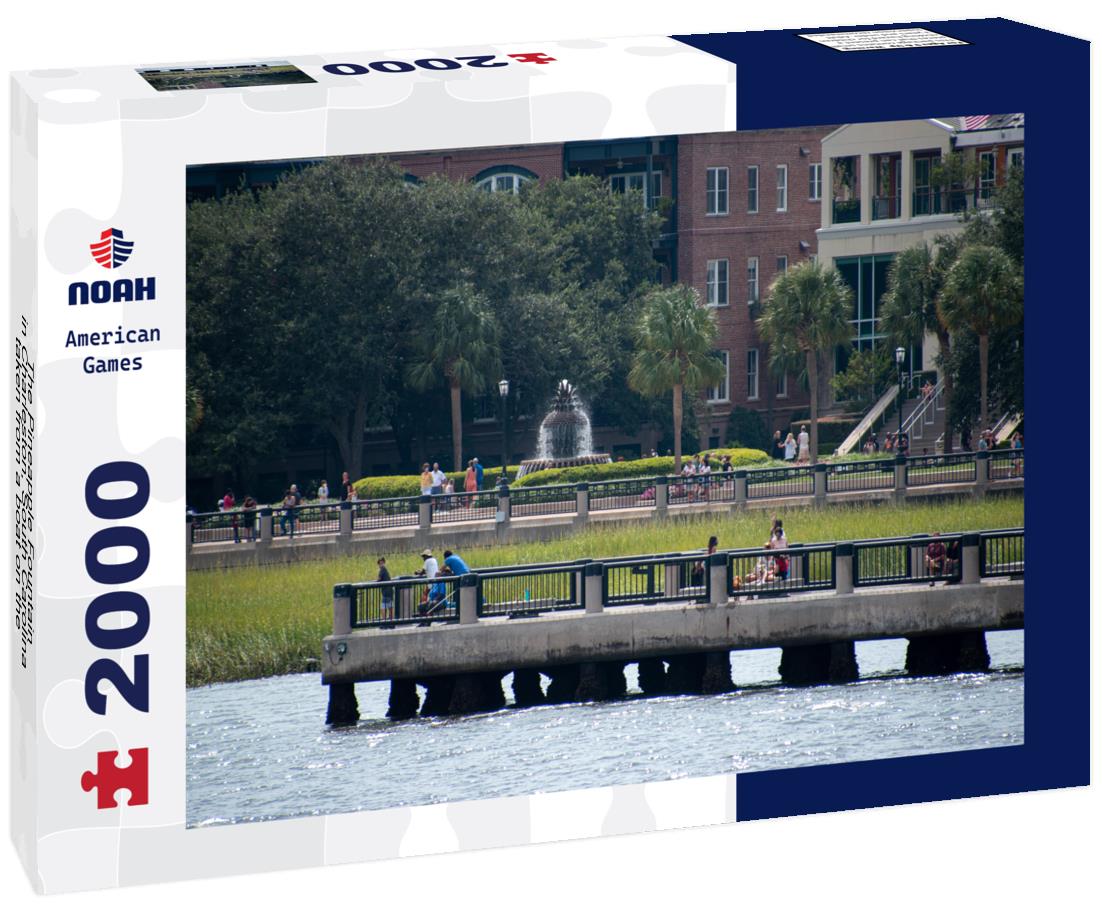 Noah Jigsaw Puzzle The Pineapple Fountain in Charleston, South Carolina taken from a boat on the Cooper River 2000 pieces
