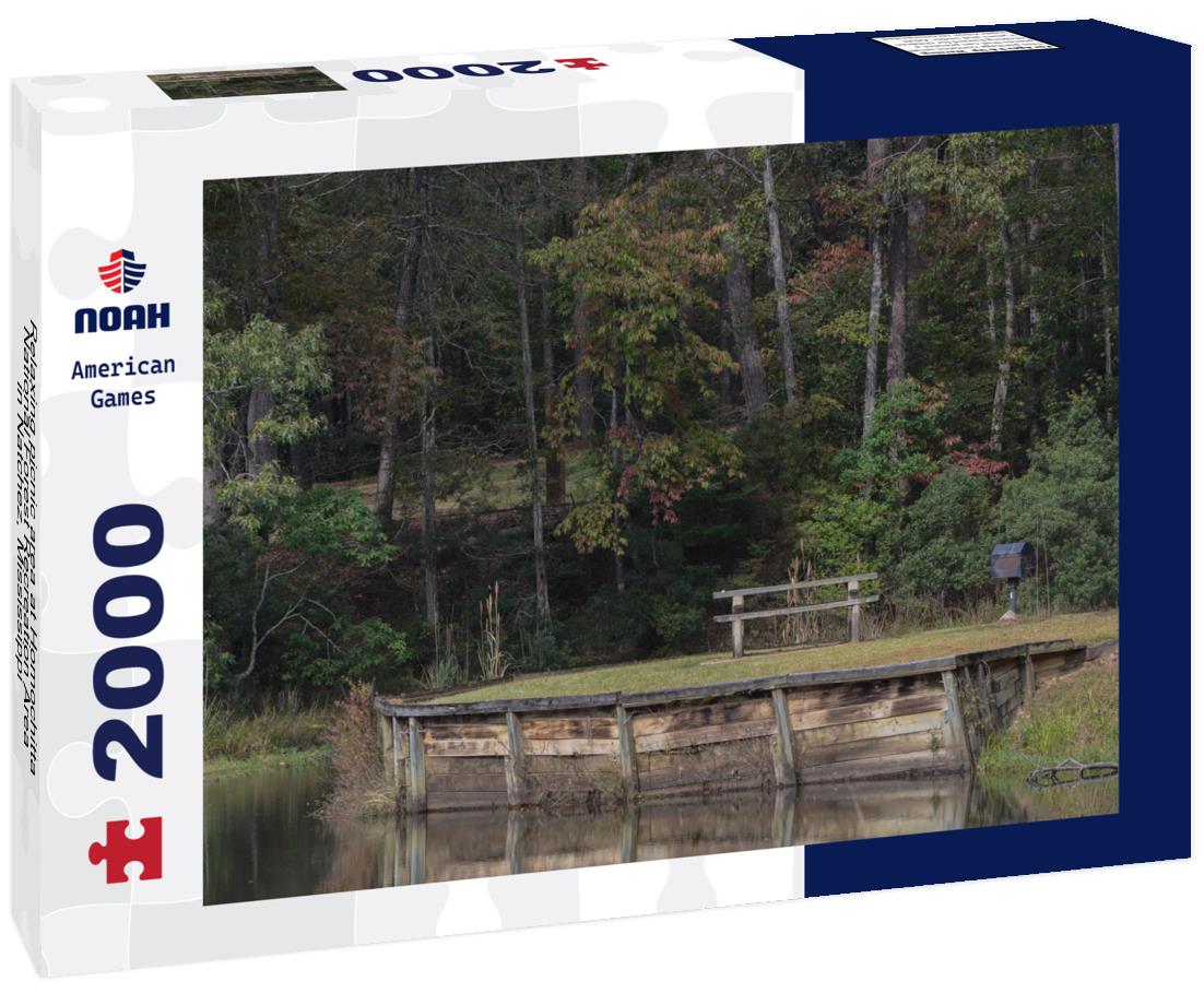 Noah Jigsaw Puzzle Relaxing picnic area at Homochitta National Forest Recreation Area in Natchez, Mississippi 2000 pieces
