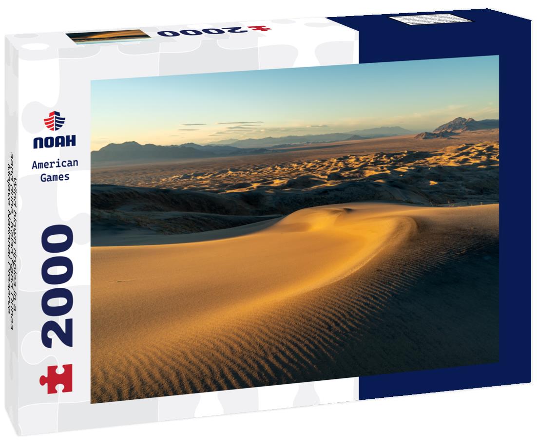 Noah Jigsaw Puzzle Wind blown ripples in a sand dune, Kelso Sand Dunes, Mojave National Preserve, California 2000 pieces