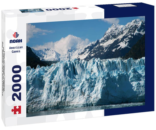 Noah Jigsaw Puzzle View of Glacier meeting the Ocean water in Glacier Bay National Park and Preserve, Alaska 2000 pieces