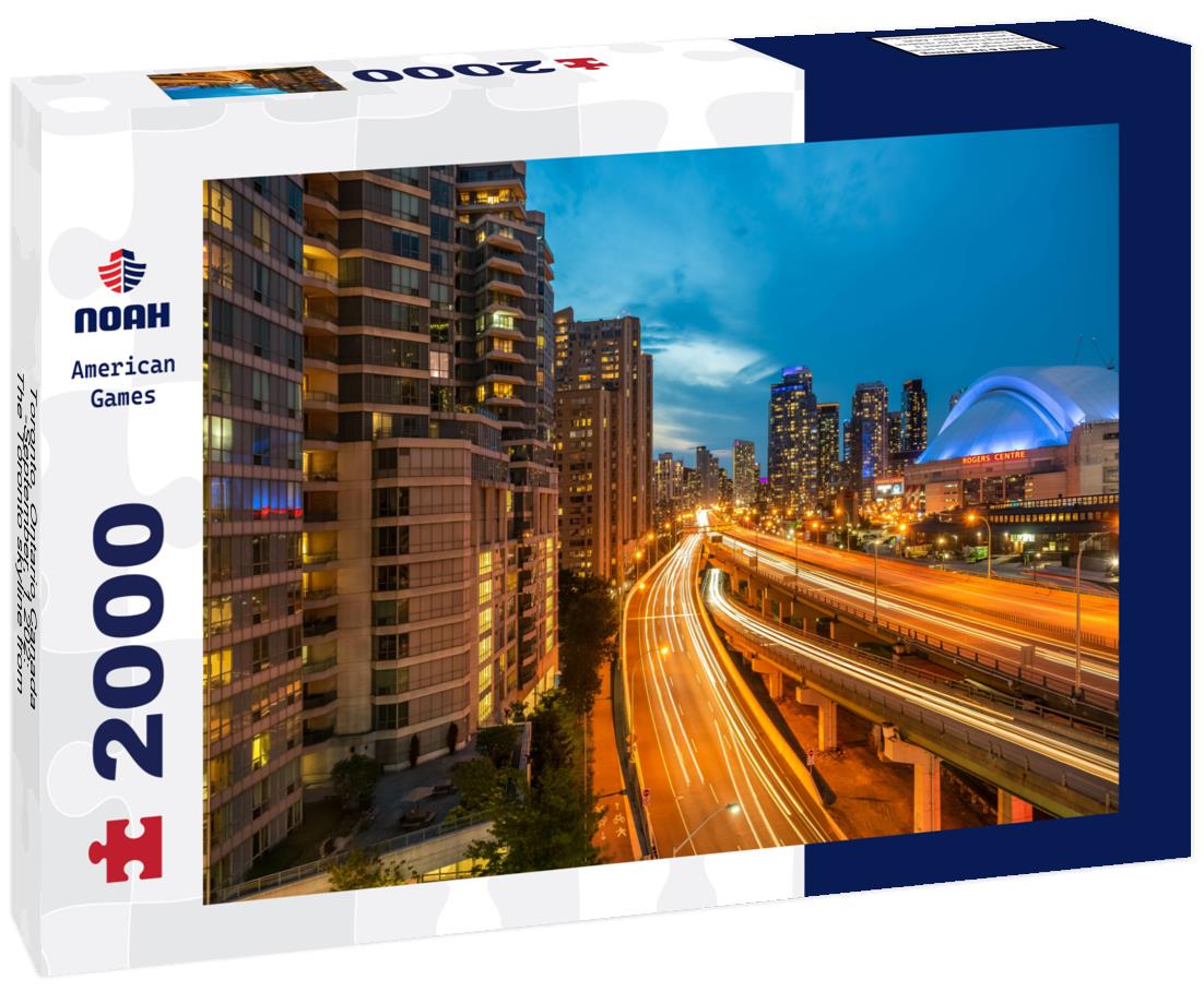 Noah Jigsaw Puzzle Toronto, Ontario,Canada -September, 1 202:, The Toronto skyline from 200 Queens Quay West 2000 pieces
