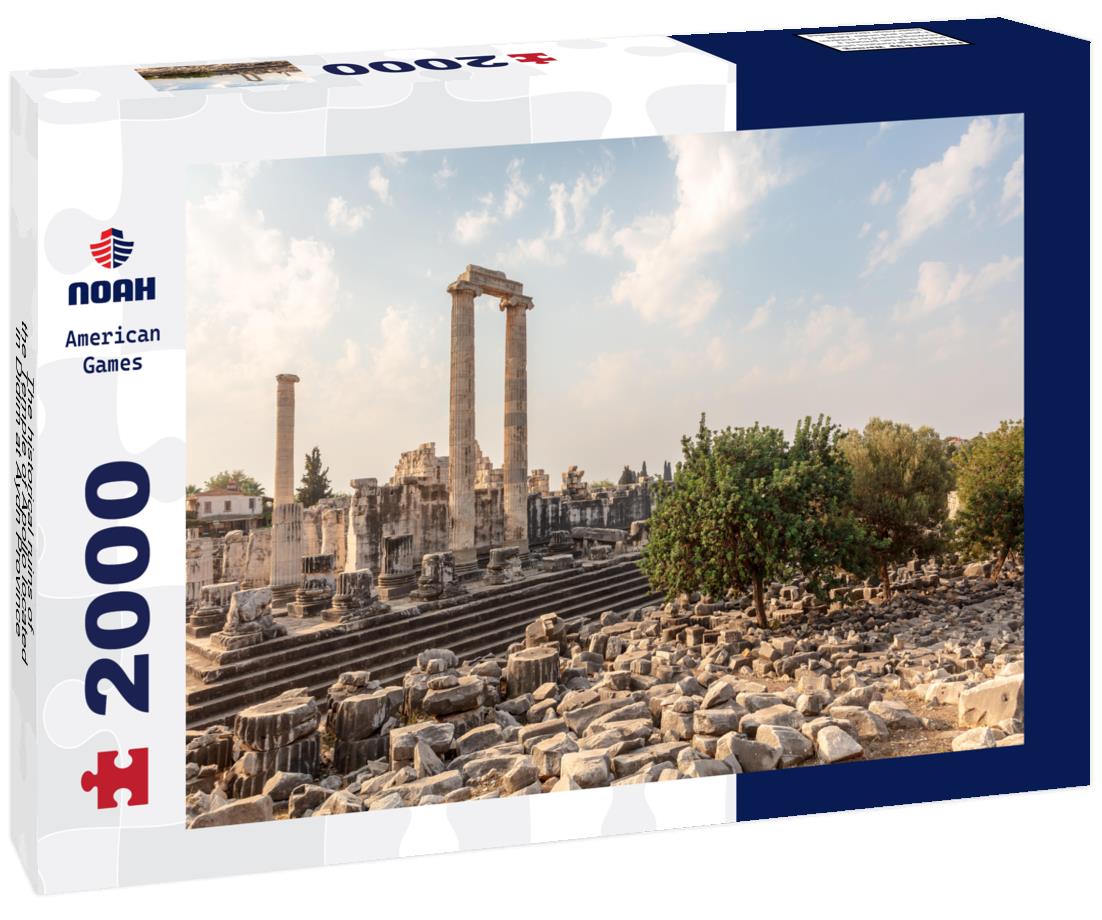 Noah Jigsaw Puzzle The historical ruins of the Temple of Apollo located in Didim at Aydn Province of Turkey 2000 pieces