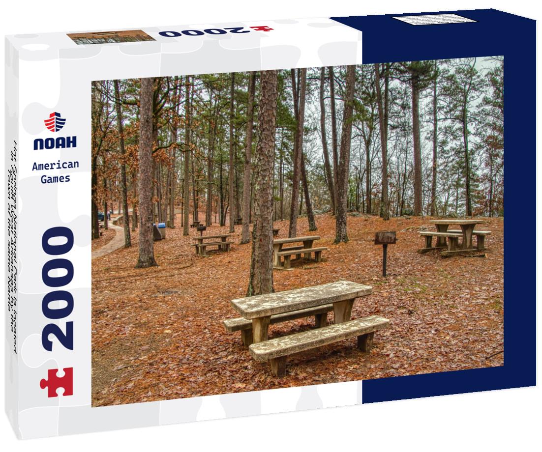 Noah Jigsaw Puzzle Hot Springs National Park is located in South West Arkansas by the Town of the same Name 2000 pieces
