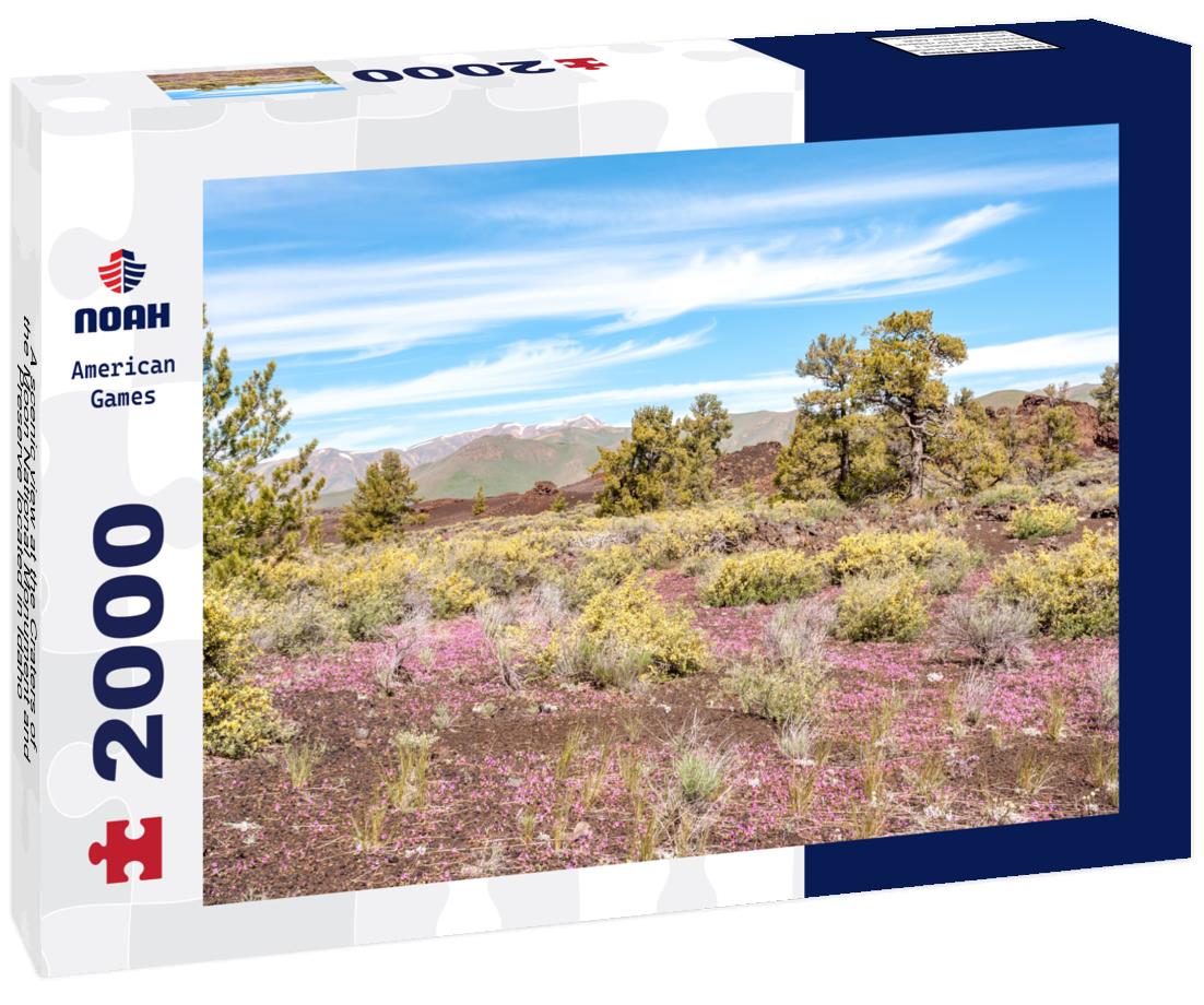 Noah Jigsaw Puzzle A scenic view at the Craters of the Moon National Monument and Preserve located in Idaho 2000 pieces