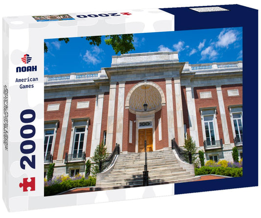 Noah Jigsaw Puzzle Beverly Public Library, Essex Street in historic city center of Beverly, Massachusetts 2000 pieces