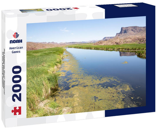 Noah Jigsaw Puzzle Bill Williams River National Wildlife Refuge, oasis in the Mojave desert, Arizona, USA 2000 pieces