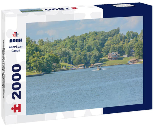 Noah Jigsaw Puzzle Beautiful water reservoir of Williamstown Lake in Williamstown, Grant County, Kentucky 2000 pieces