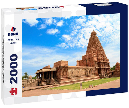 Noah Jigsaw Puzzle Brihadeeswara Temple in Tanjore, Tamil nadu India, Oldest and tallest Temple in India 2000 pieces