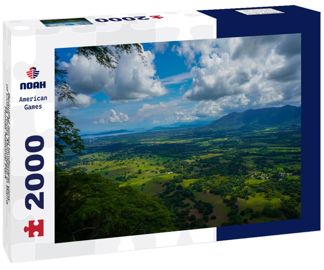 Noah Jigsaw Puzzle Beautiful aerial landscape view of Costa Ricas Mountains in Barra Honda National Park 2000 pieces