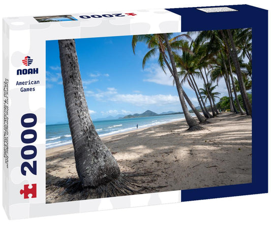 Noah Jigsaw Puzzle Trees on the beach under blue sky on a sunny day at Cairns Cape Tribulation Australia 2000 pieces