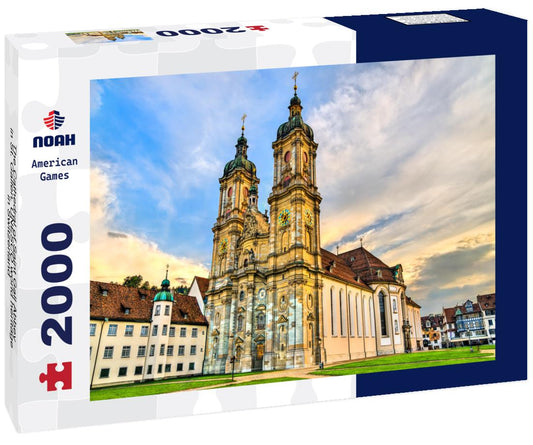 Noah Jigsaw Puzzle The Cathedral of Saint Gall Abbey in St. Gallen. UNESCO world heritage in Switzerland 2000 pieces