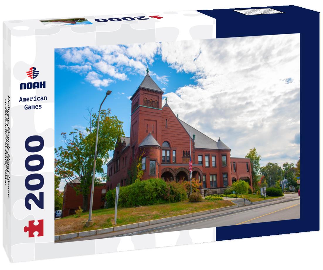 Noah Jigsaw Puzzle Belknap County Court House at 64 Court Street in downtown Laconia, New Hampshire, USA 2000 pieces