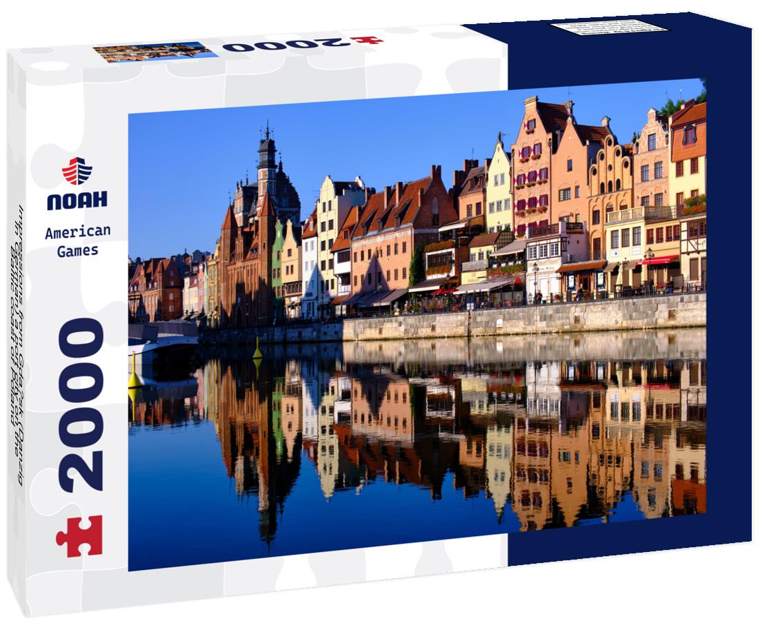 Noah Jigsaw Puzzle Impressions from Gdansk (Danzig in German) a port city on the Baltic coast of Poland 2000 pieces