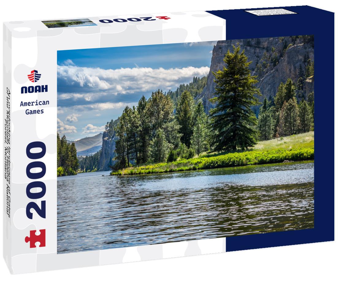 Noah Jigsaw Puzzle An overlooking landscape of Gates of the Mountain in Helena National Forest, Montana 2000 pieces
