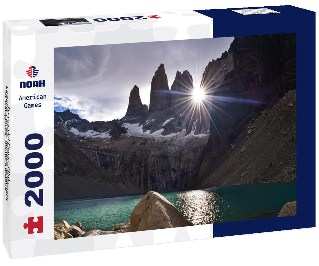 Noah Jigsaw Puzzle Torres del Paine, Chile - Laguna Torres, famous landmark of Patagonia, South America 2000 pieces