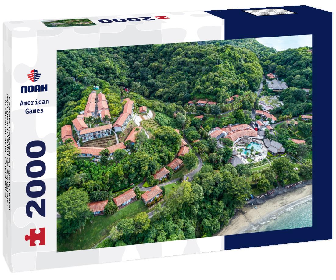 Noah Jigsaw Puzzle Secrets Papagayo Luxury hotel with beach Golfo de Papagayo in Guanacaste, Costa Rica 2000 pieces
