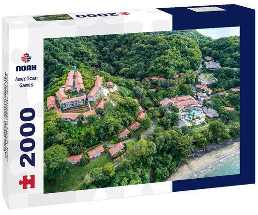 Noah Jigsaw Puzzle Secrets Papagayo Luxury hotel with beach Golfo de Papagayo in Guanacaste, Costa Rica 2000 pieces
