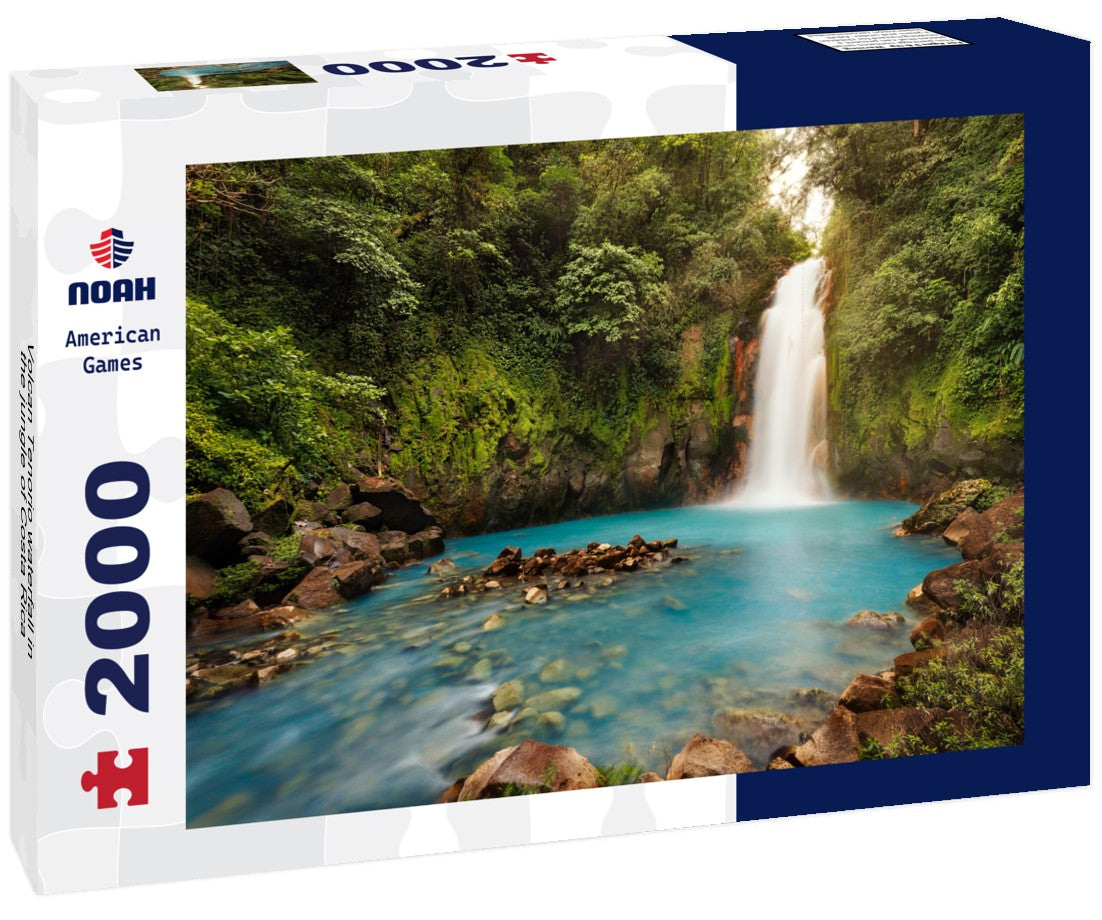Noah Jigsaw Puzzle Volcan Tenorio waterfall in the jungle of Costa Rica 2000 Pieces