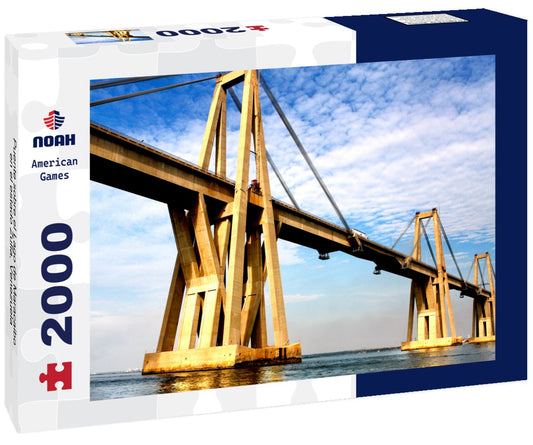 Noah Jigsaw Puzzle Puente sobre el Lago de Maracaibo en el estado Zulia, Venezuela 2000 Pieces