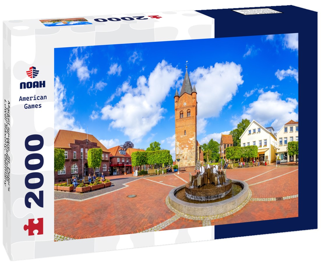 Noah Jigsaw Puzzle Market square, St. Peter's Church, Westerstede, Lower Saxony, Germany 2000 Pieces