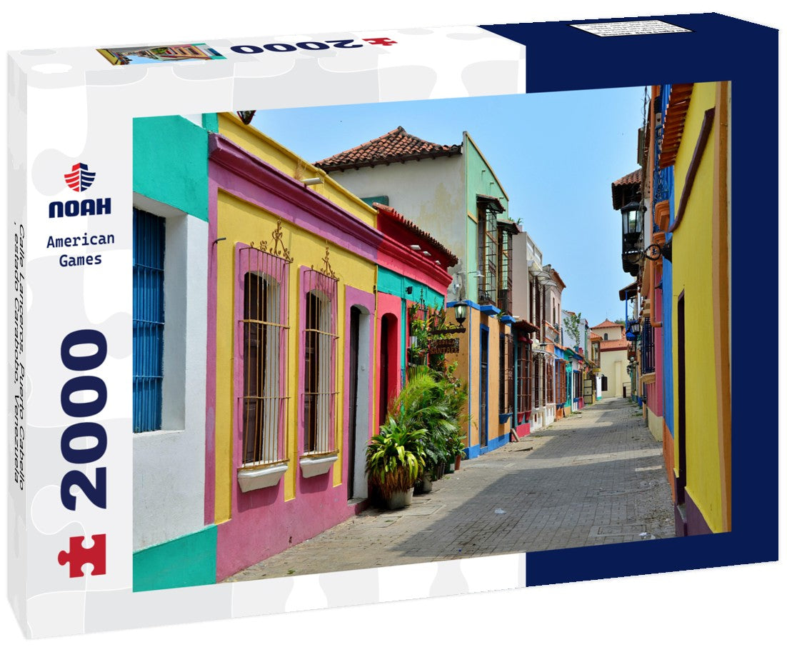 Noah Jigsaw Puzzle Calle Lanceros, Puerto Cabello , estado Carabobo, Venezuela 2000 Pieces