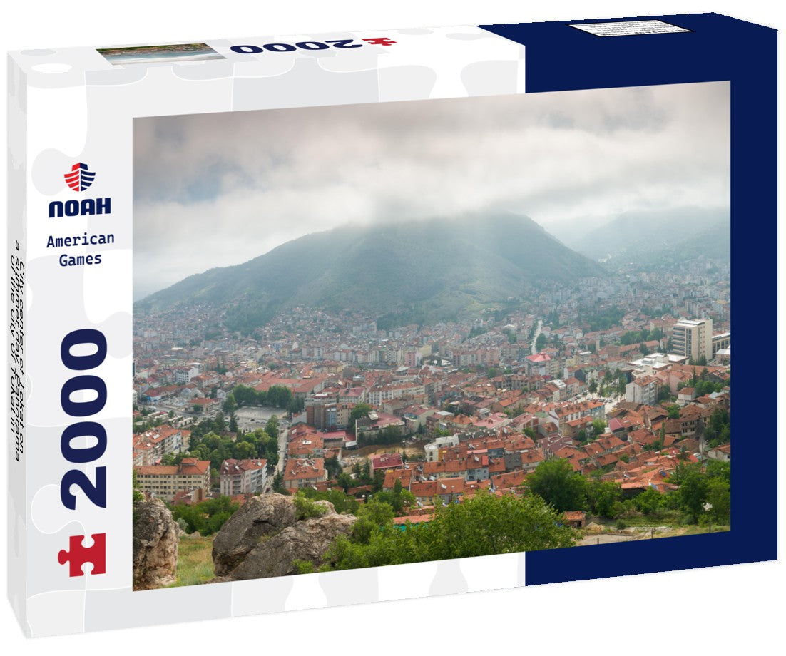 Noah Jigsaw Puzzle City center of Tokat on a summer day. Panorama of the city of Tokat in the morning. Turkey 2000 Pieces