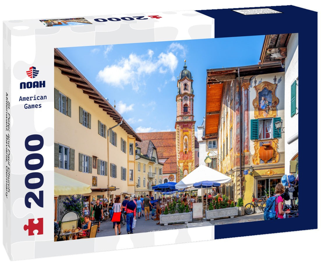 Noah Jigsaw Puzzle St. Peter and Paul Church, Mittenwald, Bavaria, Germany 2000 Pieces