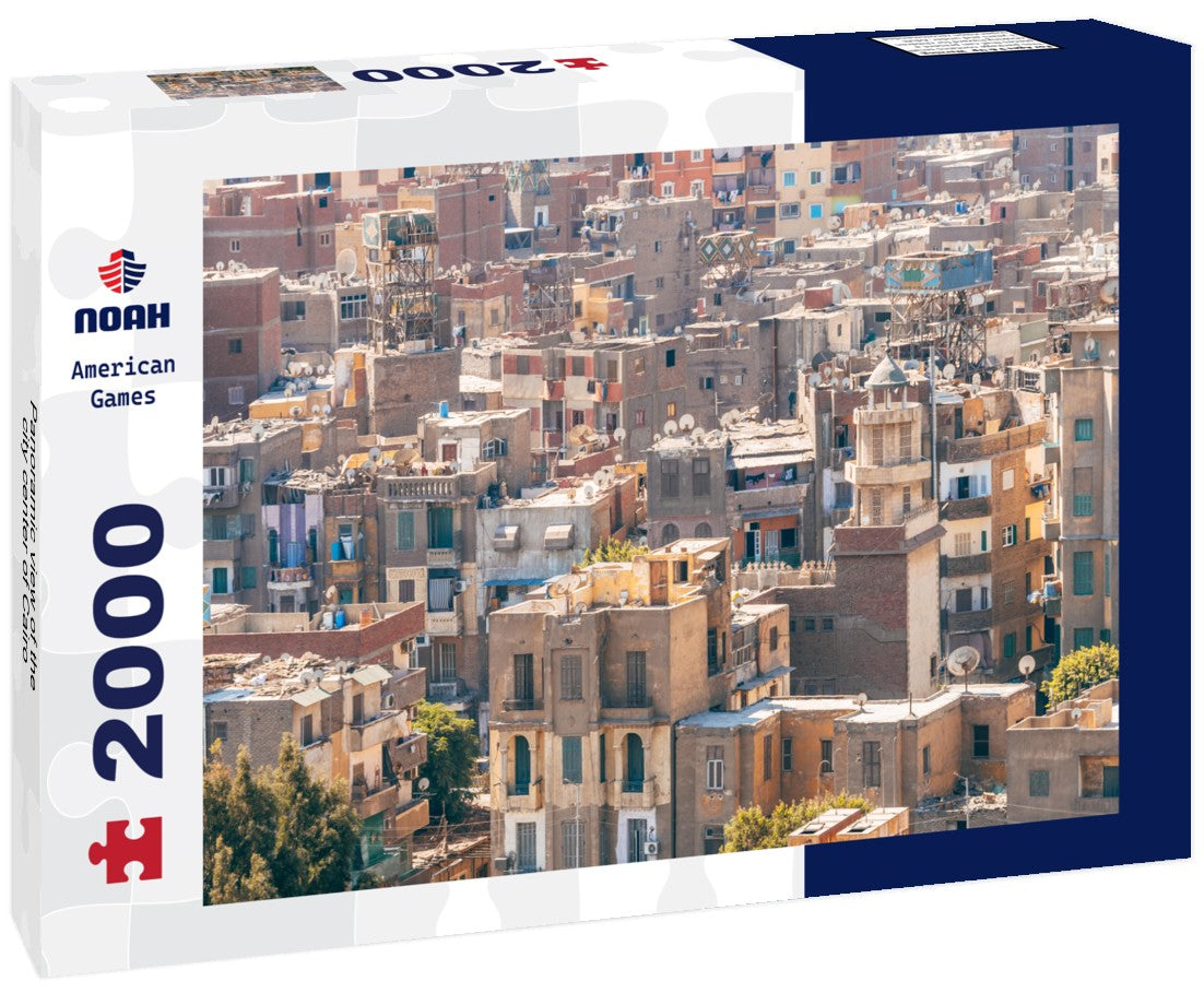 Noah Jigsaw Puzzle Panoramic view of the city center of Cairo 2000 Pieces