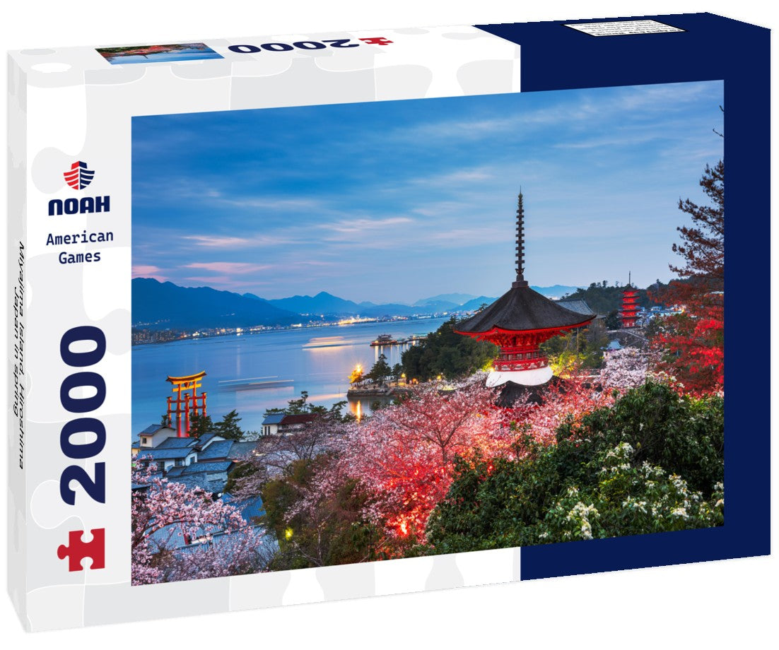 Noah Jigsaw Puzzle Miyajima Island, Hiroshima, Japan in spring 2000 Pieces