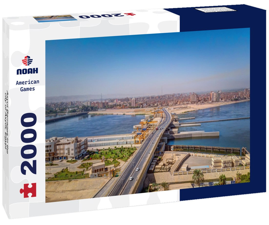 Noah Jigsaw Puzzle Asyut Barrages in the city of Asyut, Egypt 2000 Pieces