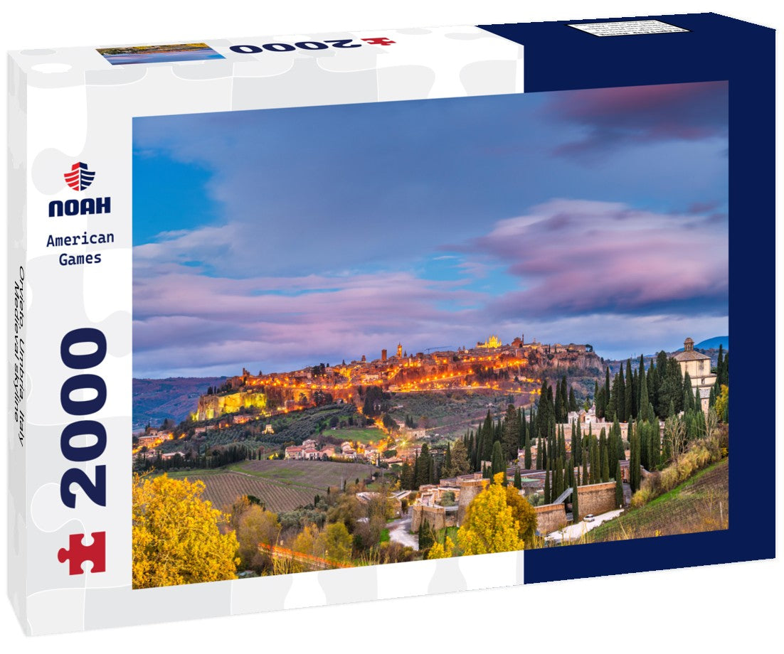 Noah Jigsaw Puzzle Orvieto, Umbria, Italy Medieval skyline 2000 Pieces