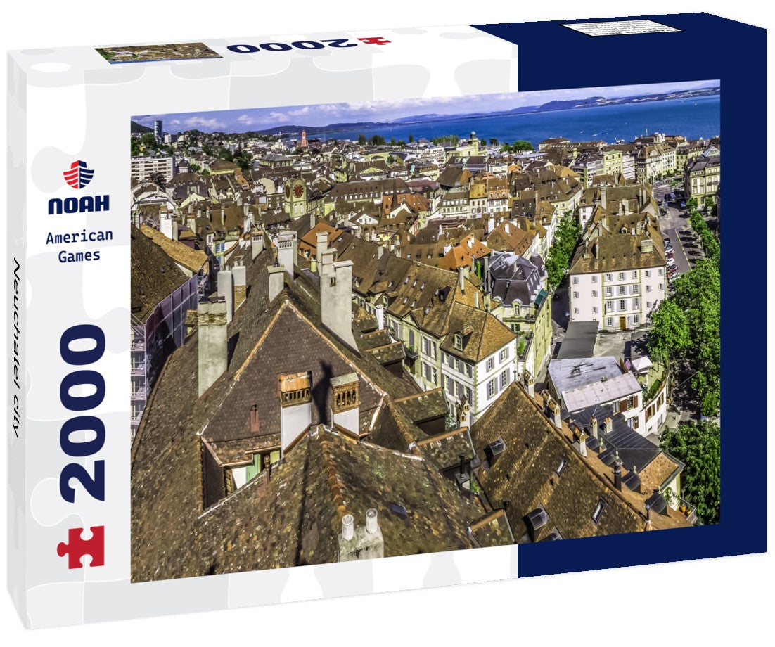 Noah Jigsaw Puzzle Neuchatel city 2000 Pieces