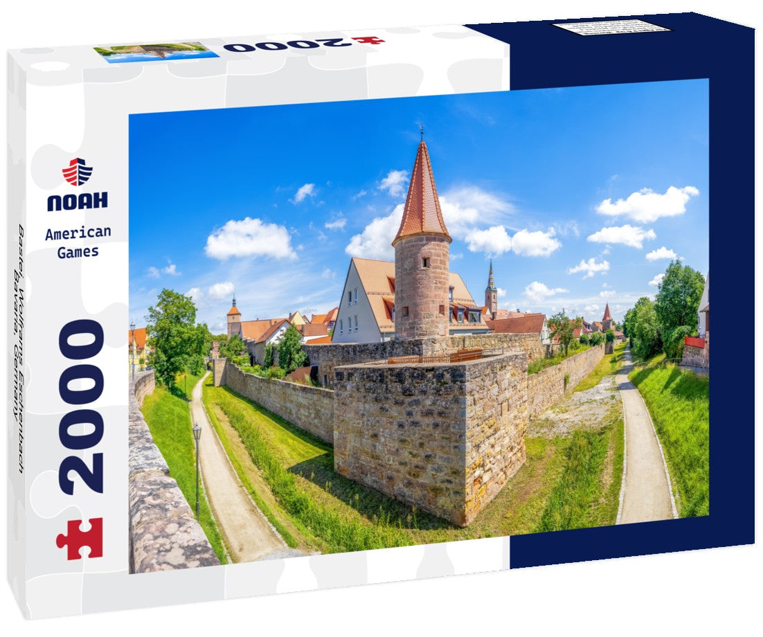 Noah Jigsaw Puzzle Bastei, Wolframs Eschenbach, Bavaria, Germany 2000 Pieces