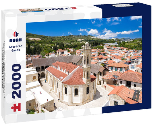 Noah Jigsaw Puzzle View of the village of Omodos and the Timios Stavros monastery. Limassol district, Cyprus 2000 Pieces