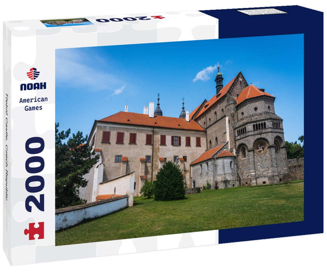Noah Jigsaw Puzzle Trebíc Castle, Czech Republic 2000 Pieces