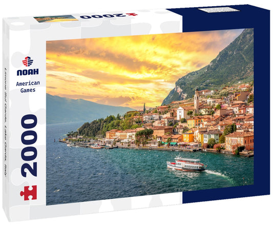 Noah Jigsaw Puzzle Limone Sul Garde, Lake Garda, Italy 2000 Pieces